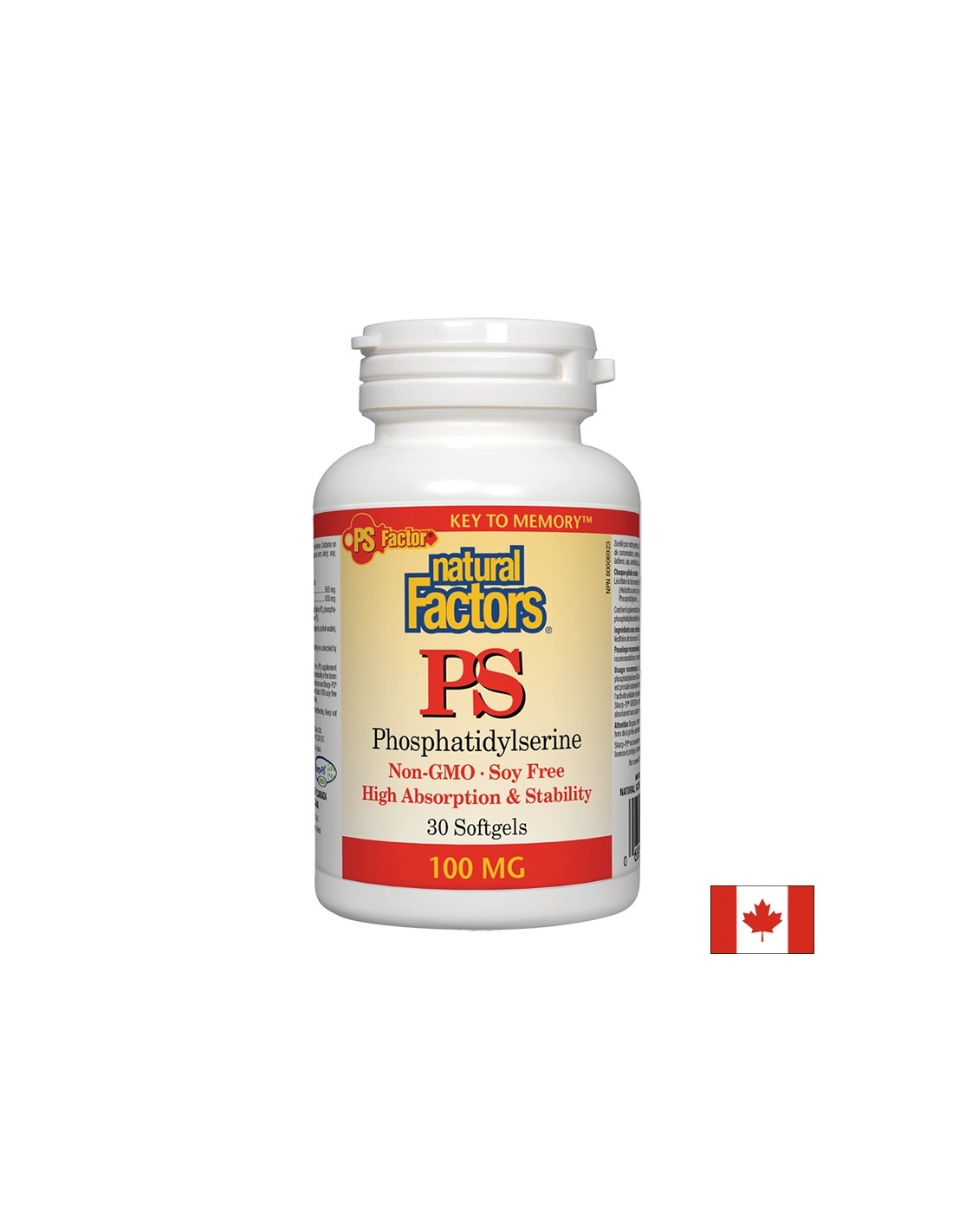 PS fosfatidilserina 100 mg - 30 capsule gel