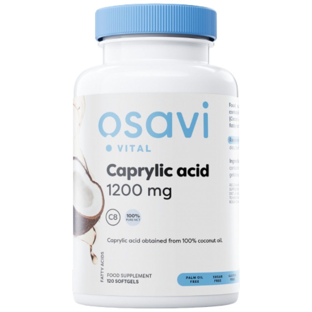 Acido caprilico 1200 mg - 120 capsule gel