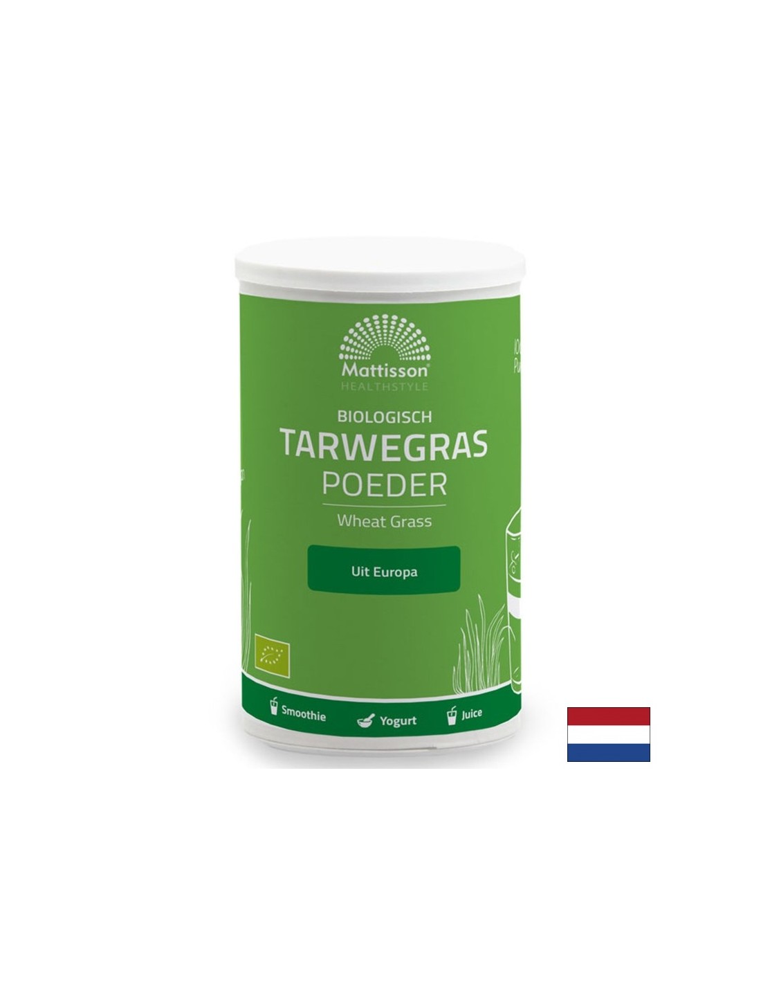 Bio in polvere in polvere di grano, 125 g in polvere