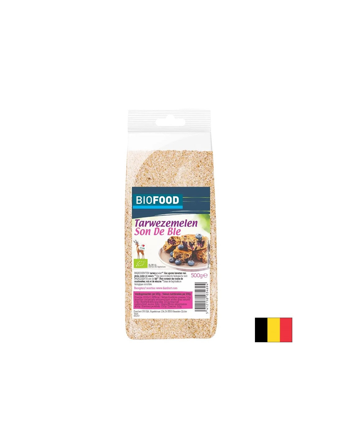 Crusca di grano, organico, 200 g
