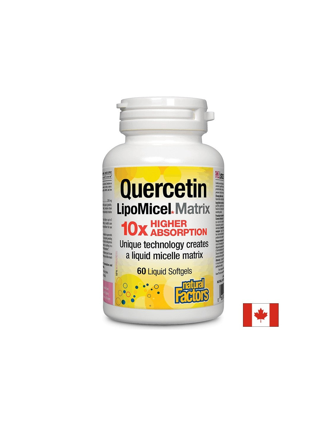 Quercetina 250 mg di matrice lipomicel - 60 capsule gel