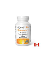 Regener Life ™ Resveratrol 500 mg - 60 capsule