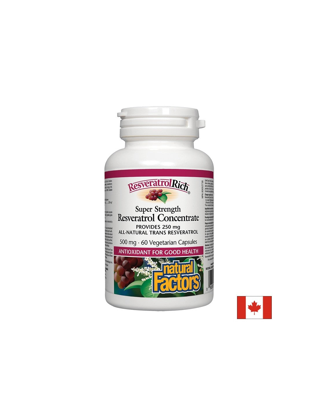 Resveratrolo super resistenza 250 mg - 60 capsule
