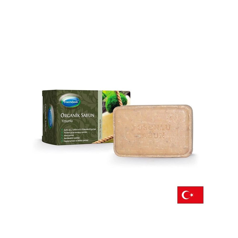 Sapone con olio d'oliva e spirulina (capelli e pelle) - pulizia profonda e freschezza, 125 g