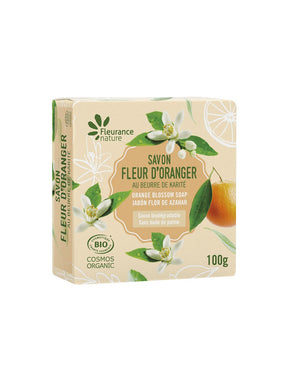 Organic orange blossom soap, 100 g Fleurance Nature - Nutra Best Europe