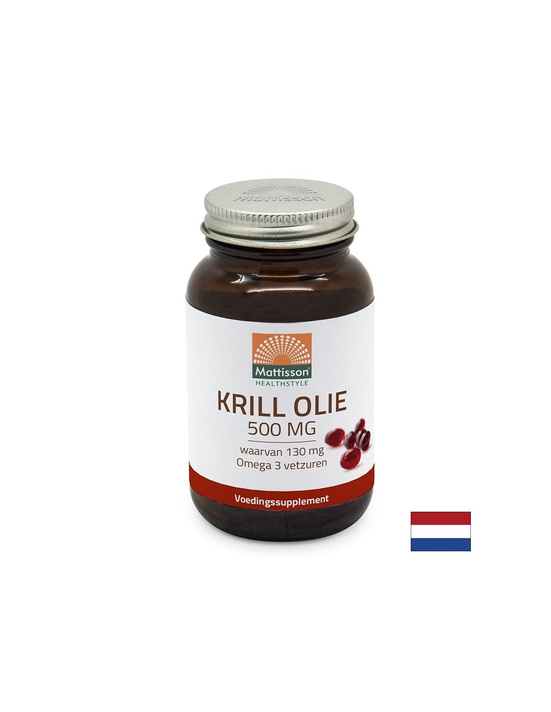 Sistema cardiovascolare e nervoso - Krill (olio), 500 mg x 60 capsule <tc>Mattisson Healthstyle</tc>