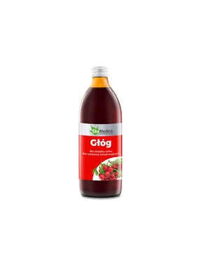 Cardiovascular system - Hawthorn + Vitamin C, syrup 500 ml EkaMedica - Nutra Best Europe