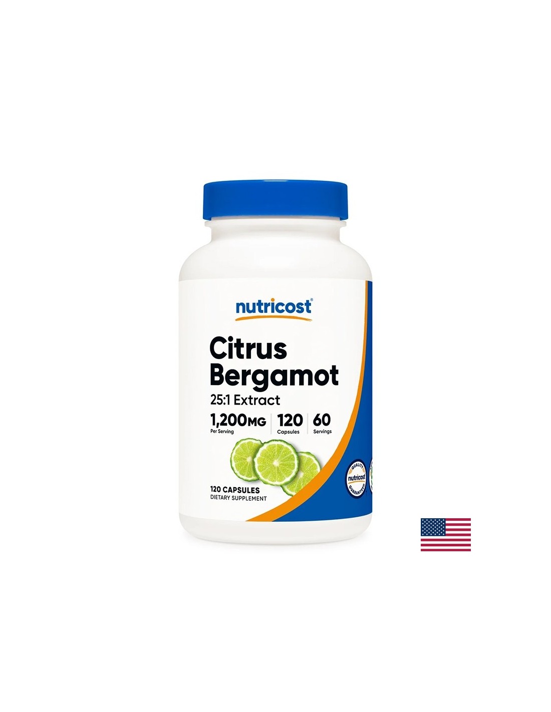 Salute cardiovascolare - Bergamotto (estratto di frutta), 600 mg x 120 capsule