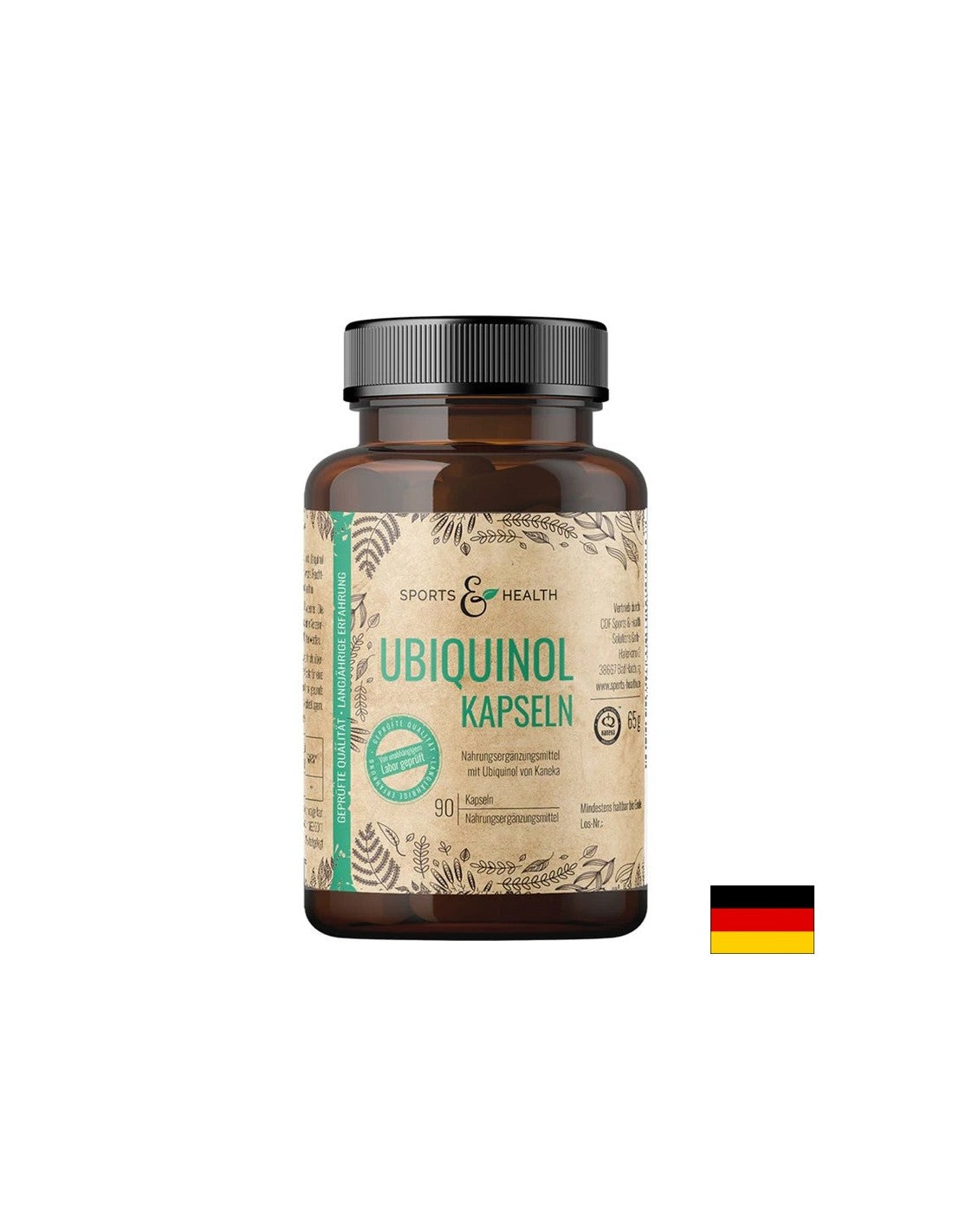 Heart Health and Energy - Ubiquinolo QH, 100 mg x 90 capsule