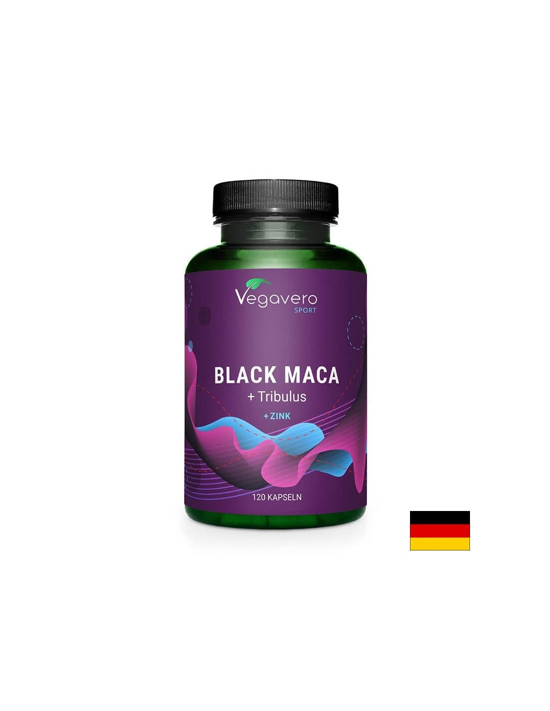 Funzione sessuale - Maca nera + Tribulus terrestris, 120 <tc>Vegavero</tc> capsule