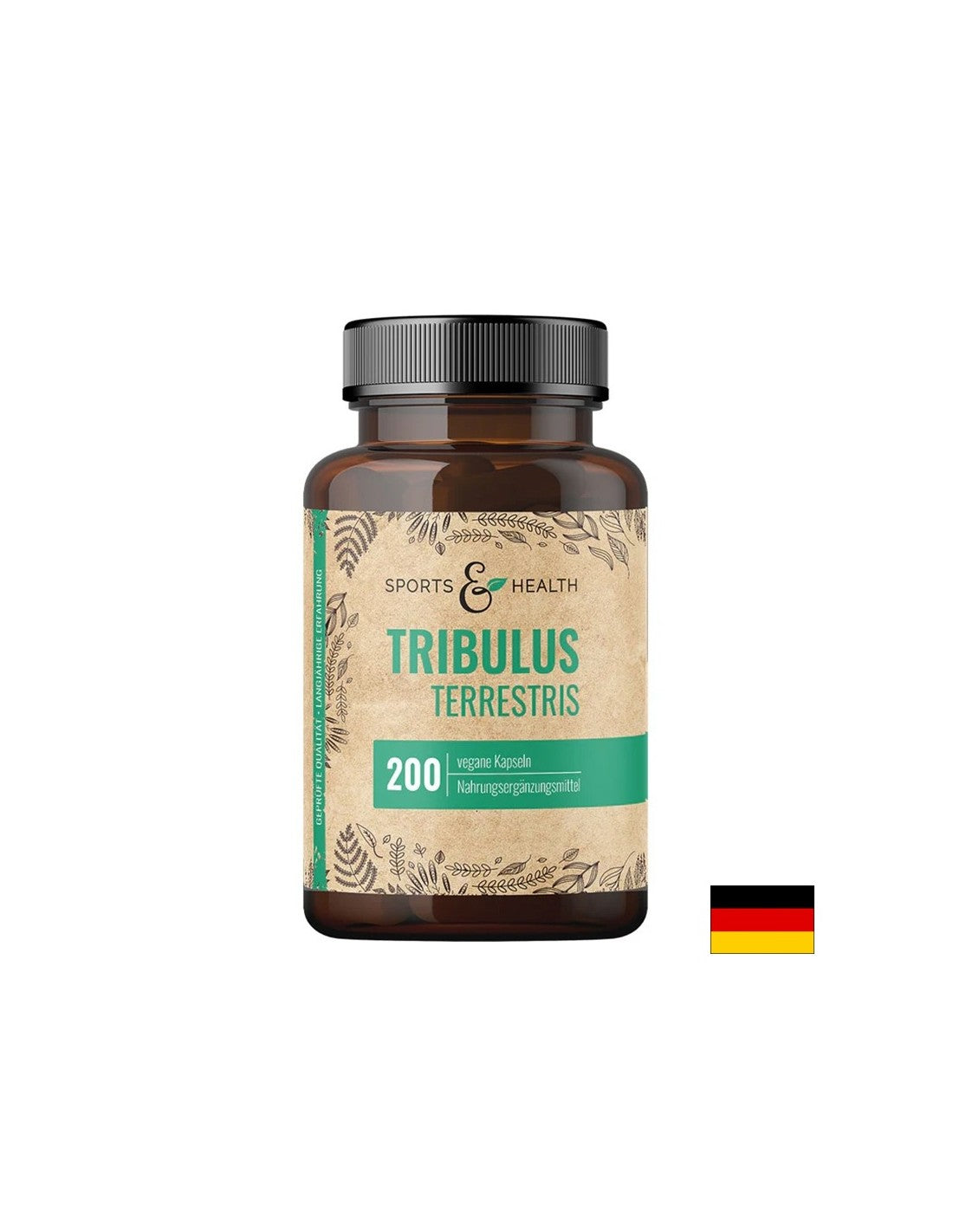 Salute sessuale - Tribulus terrestris (olio essenziale), 530 mg x 200 capsule