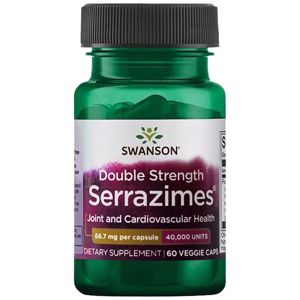 Potenza ottimale Serrazimes 40.000 unità 66,7 mg 60 Capsule