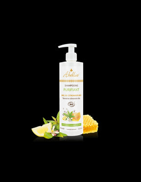 Shampoo for oily hair with lemon tree honey and lemon verbena, 400 ml - Nutra Best Europe