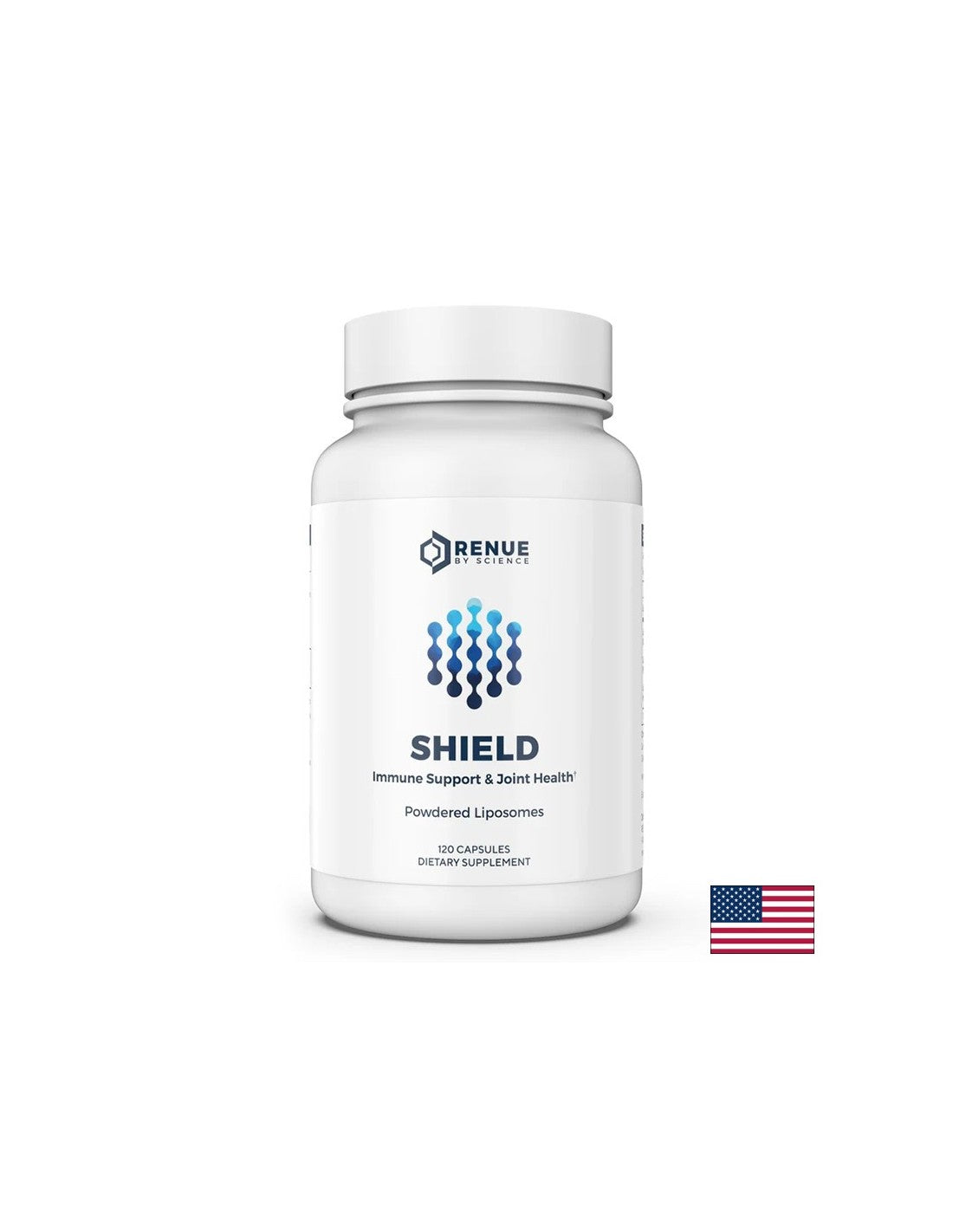Protezione NAD+ - Shield di formula liposomiale - Sistema immunitario e cure articolari, 120 capsule per 2 mesi di utilizzo