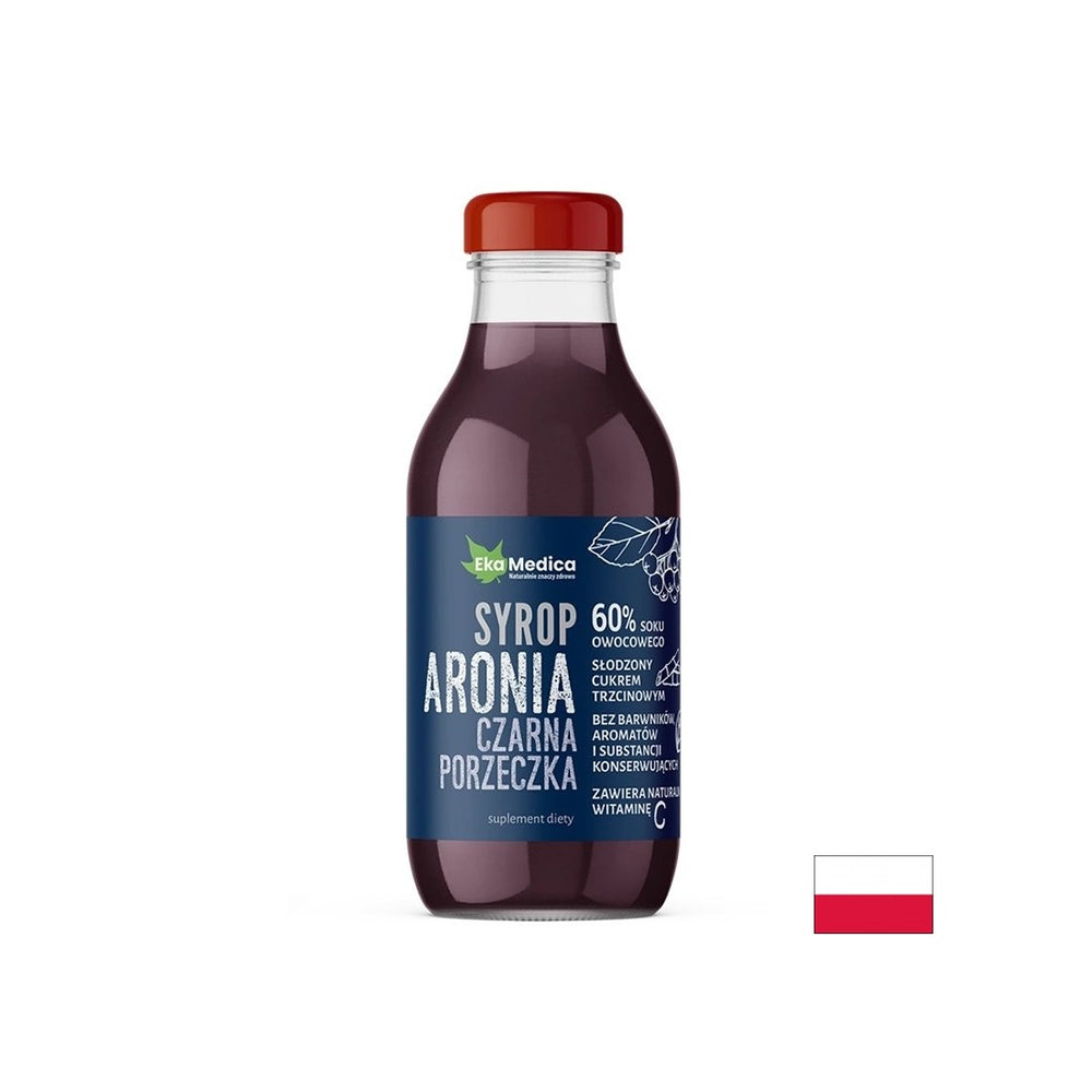 Sciroppo con acerola, aronia e ribes nero - forte immunità, 300 ml