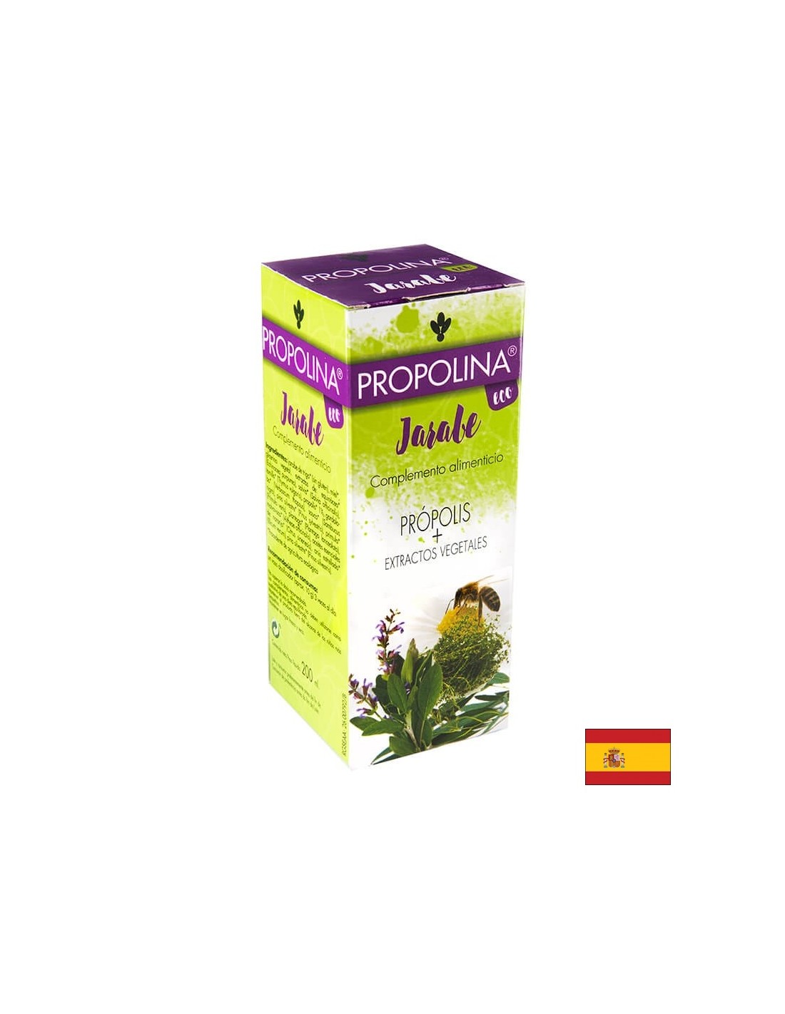 Per tosse e mal di gola - sciroppo con propoli, erbe e oli essenziali propoina, 200 ml