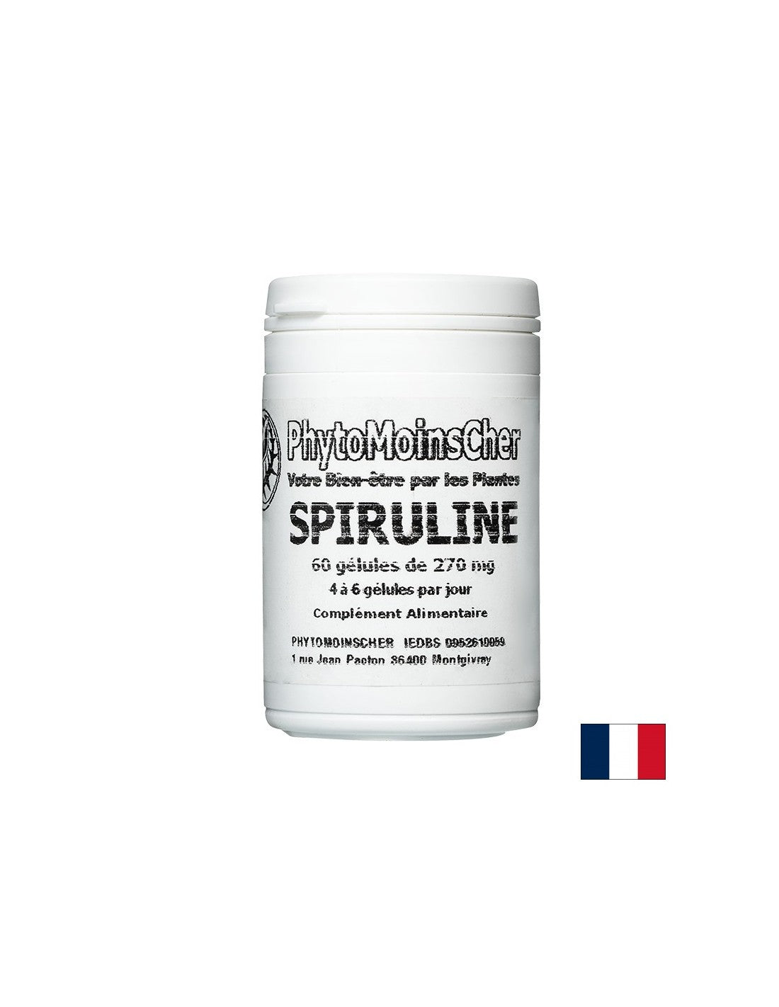 Energia e immunità - spirulina, 270 mg x 60 capsule