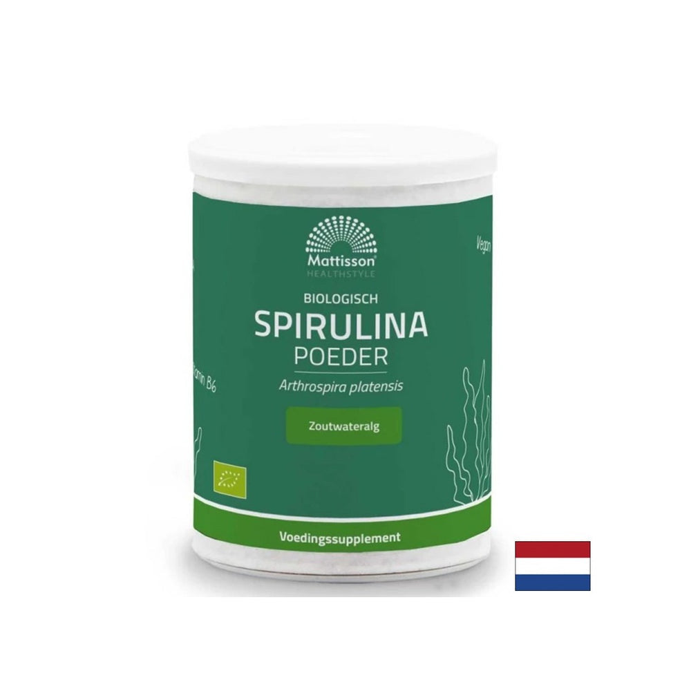 Spirulina per energia e disintossicazione, 125 g di polvere