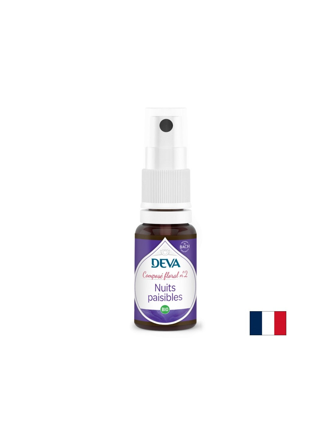 Notti pacifici, Essenze di fiori di Bach n. 2, spray 15 ml