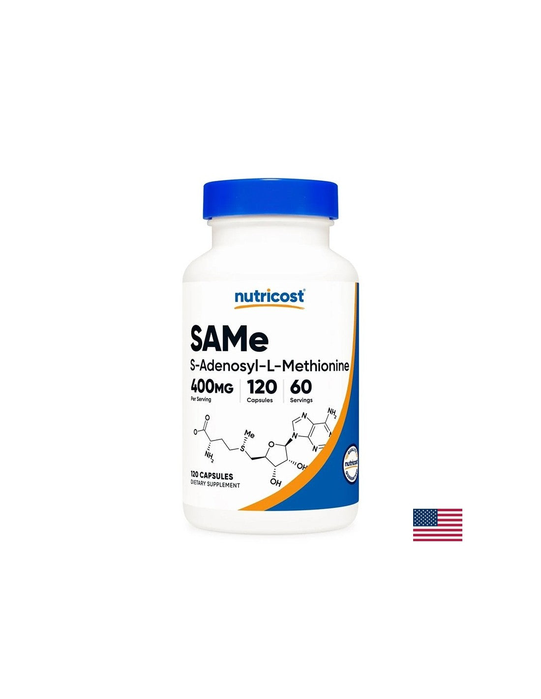 Contro lo stress e l'insonnia - sam -e adenosilmetionina, 200 mg x 120 capsule