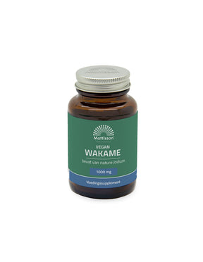 Thyroid gland - Wakame (algae), 1000 mgx60 capsules Mattisson Healthstyle - Nutra Best Europe