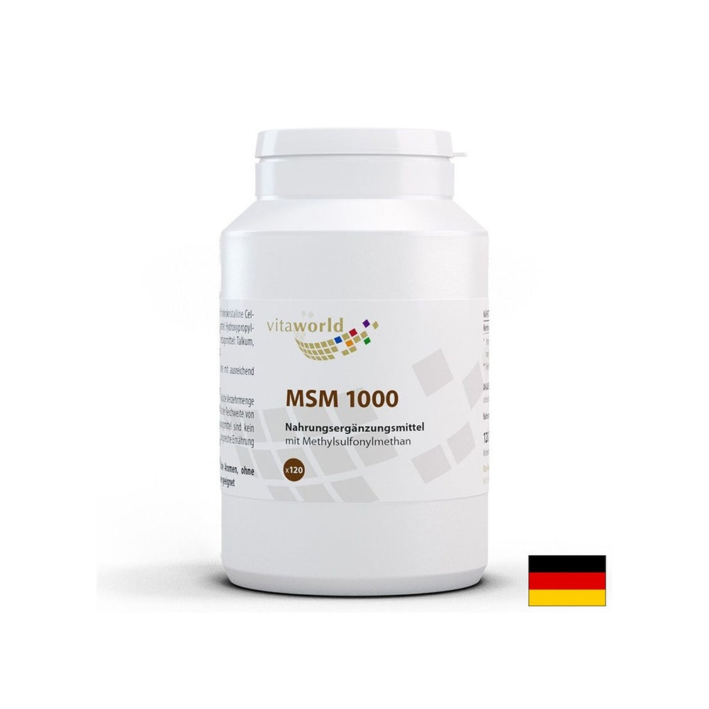 Giunti e ossa - MSM (metano metano), 1000 mg x 120 compresse