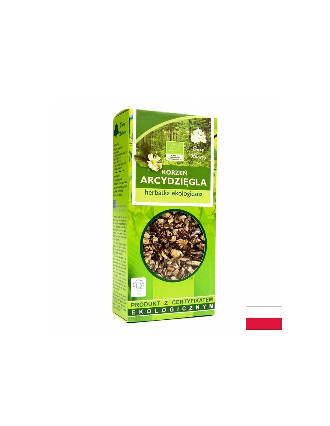 Tratto gastrointestinale - Angelica Bio (radice), 100 g <tc>Dary Natury</tc>