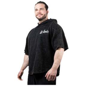 Legal Power Stone Wash Rag Top Hoodie ''Boston'' / Hooded Top / Black - Black - Nutra Best Europe