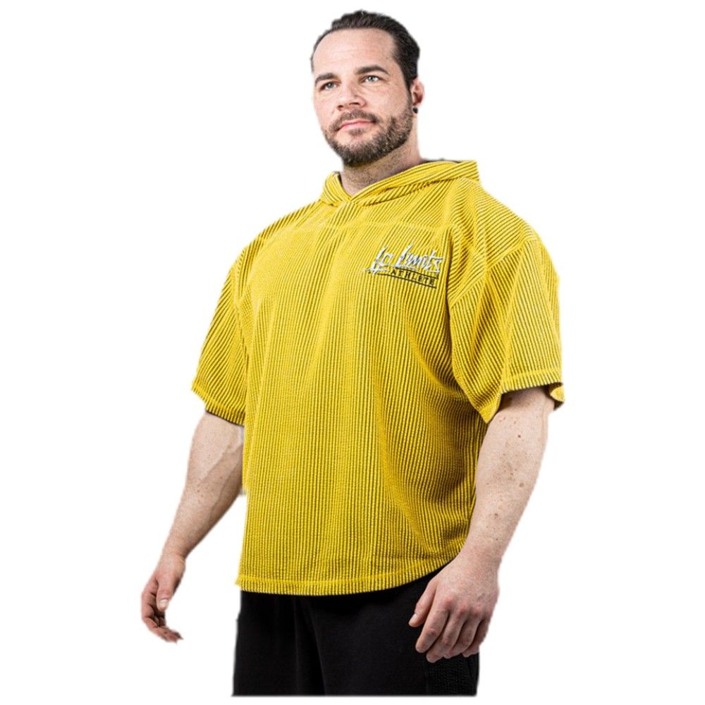<tc>Legal Power</tc> Felpa con cappuccio Stone Wash Rag Top ''Boston''/Felpa con cappuccio/Giallo - Giallo