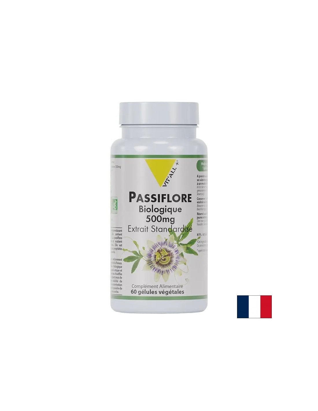 Stress e insonnia - Passiflower, Bio, 500 mg x 60 capsule