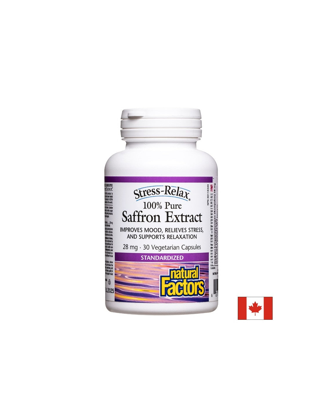 Stress e depressione - Zafferano (estratto standardizzato), 28 mg x 30 capsule V <tc>Natural Factors</tc>