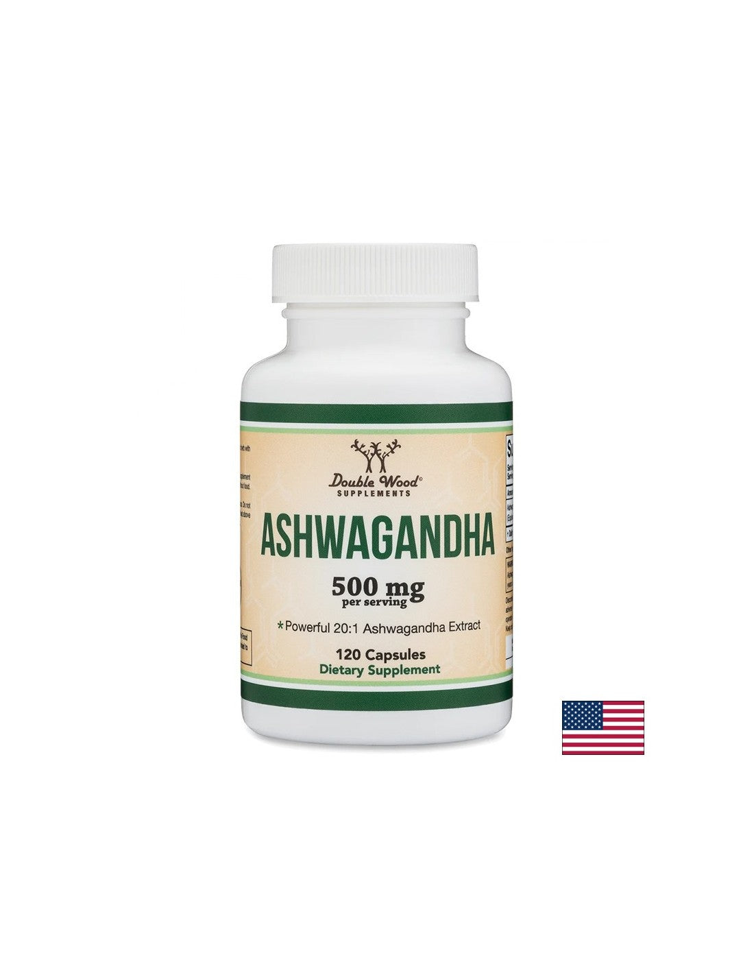 Ashwagandha - Per stress, affaticamento, ansia, 250 mg, 120 capsule per 2 o 4 mesi di assunzione
