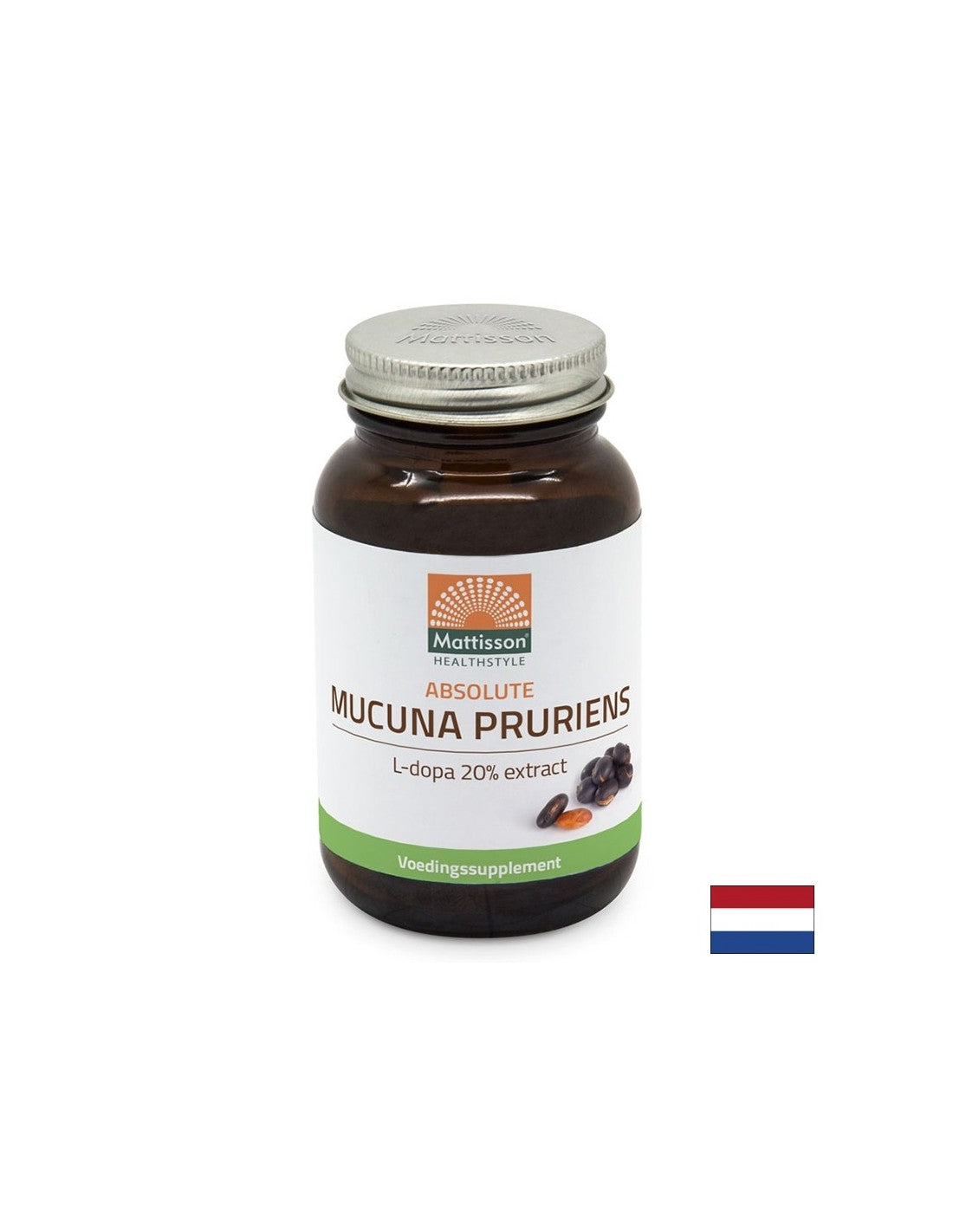 Stress e buon umore - Estratto di Mucuna, 120 compresse <tc>Mattisson Healthstyle</tc>