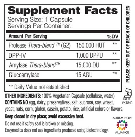 Glutinease Extra Forza - 60 capsule
