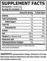 Collagene | con acido ialuronico e vitamina C - 336 grammi