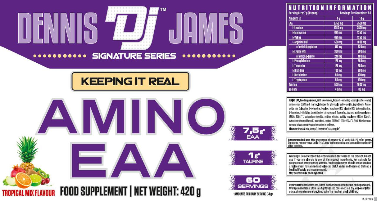 Powder amino eaa | con taurina - 420 grammi