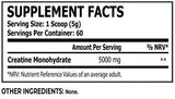 Creatina monoidrato 5000 mg - 300 grammi