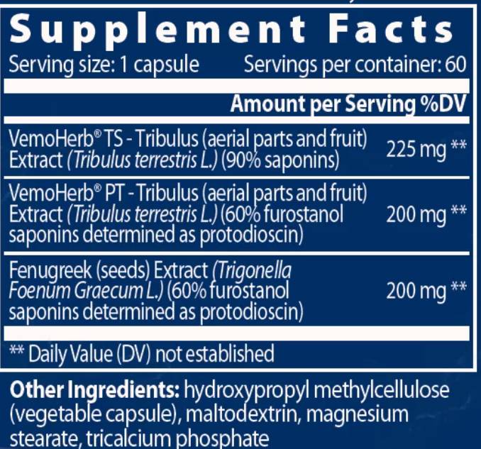 Tribulus bulgaro/Maxx - 60 capsule