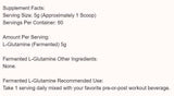 L -glutammina fermentata - 300 grammi