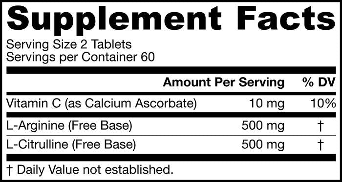 Arginina -Citrulline Sustain - 120 compresse
