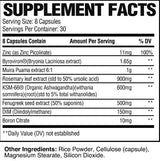 Test | Con Muira Puama e KSM -66 Ashwagandha - 240 Capsules