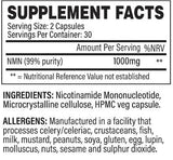 Nmn | Nicotinamide mononucleotide 1000 mg 60 capsule