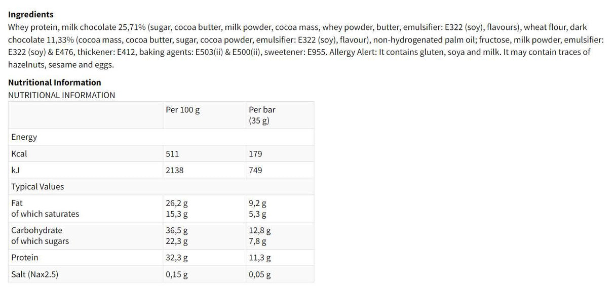 Wafer ad alta proteina - 12 x 35 grammi