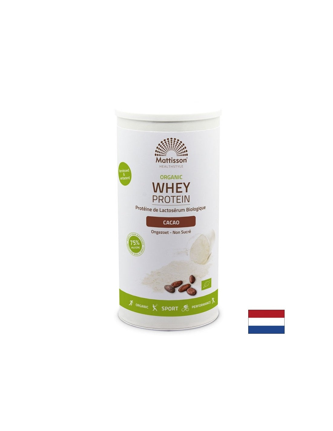 Shello proteine ​​biologica, 450 g di polvere (sapore di cacao)