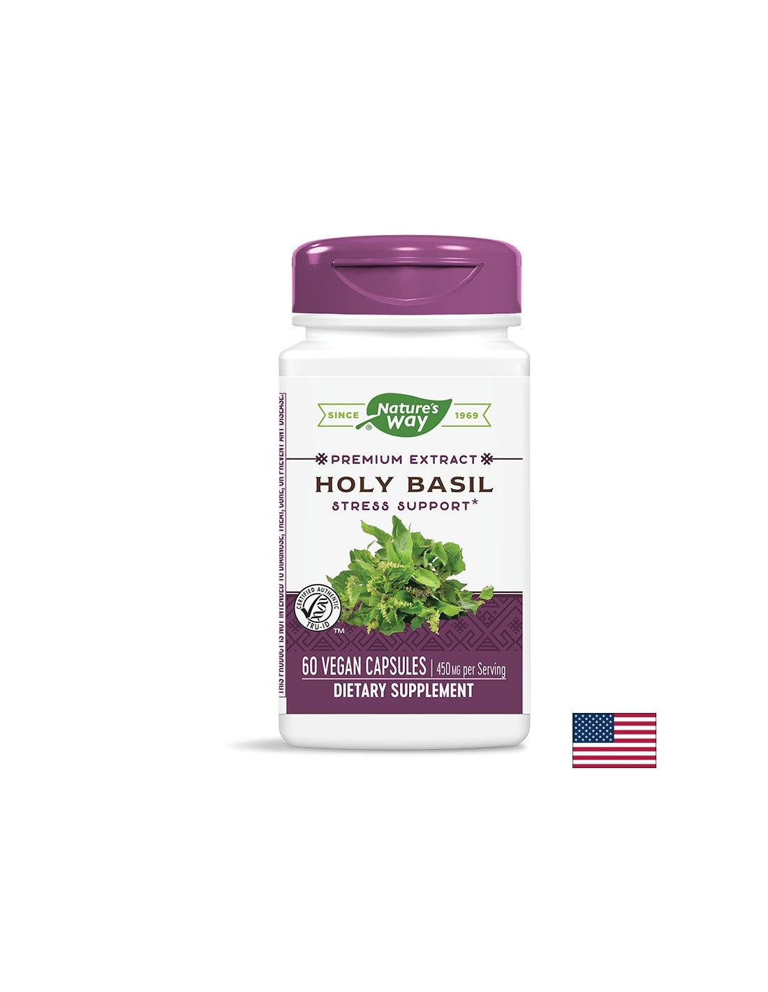 Holy Basil 450 mg - 60 capsule
