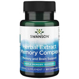 Complesso di memoria di estratto di erbe 142,5 mg - 60 capsule