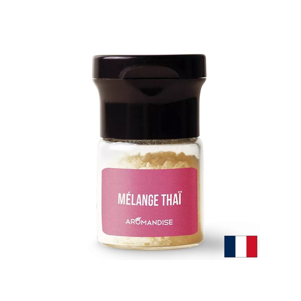 Cristalli con oli essenziali e peperoncino - miscela tailandese - per piatti aromatizzanti, salse, bevande, 10 g