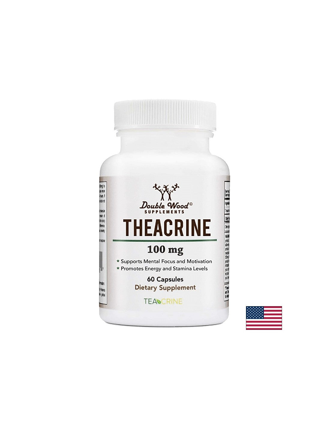 Teacrina, 60 capsule <tc>Double Wood</tc>