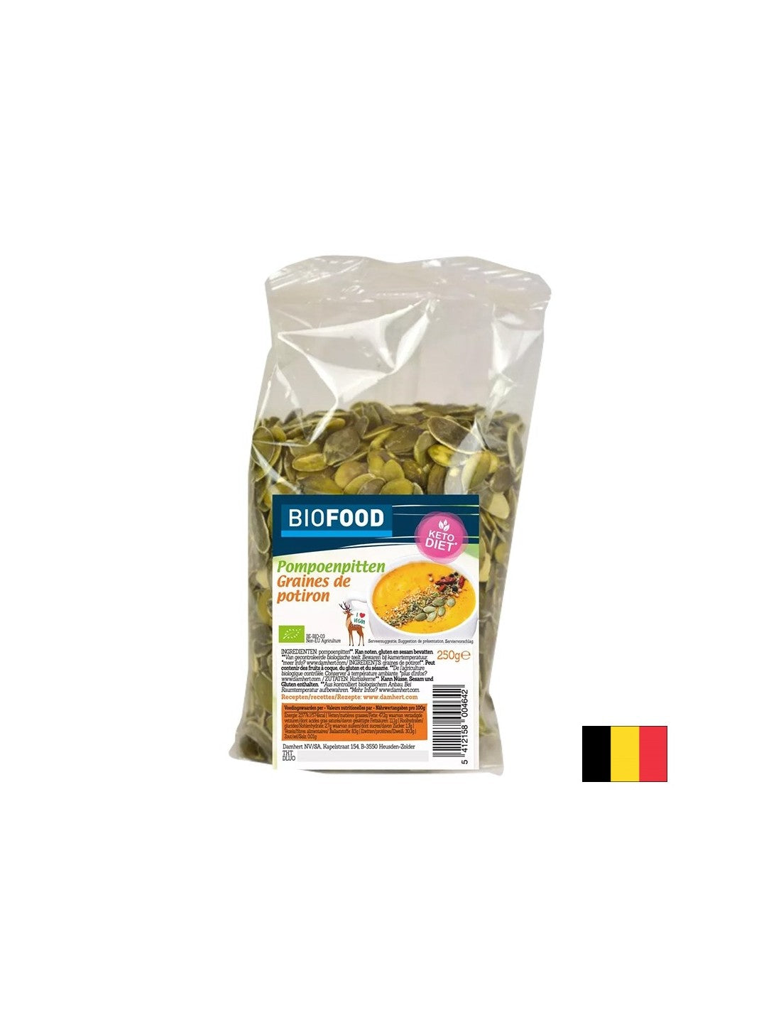 Semi di zucca biologici, 250 g