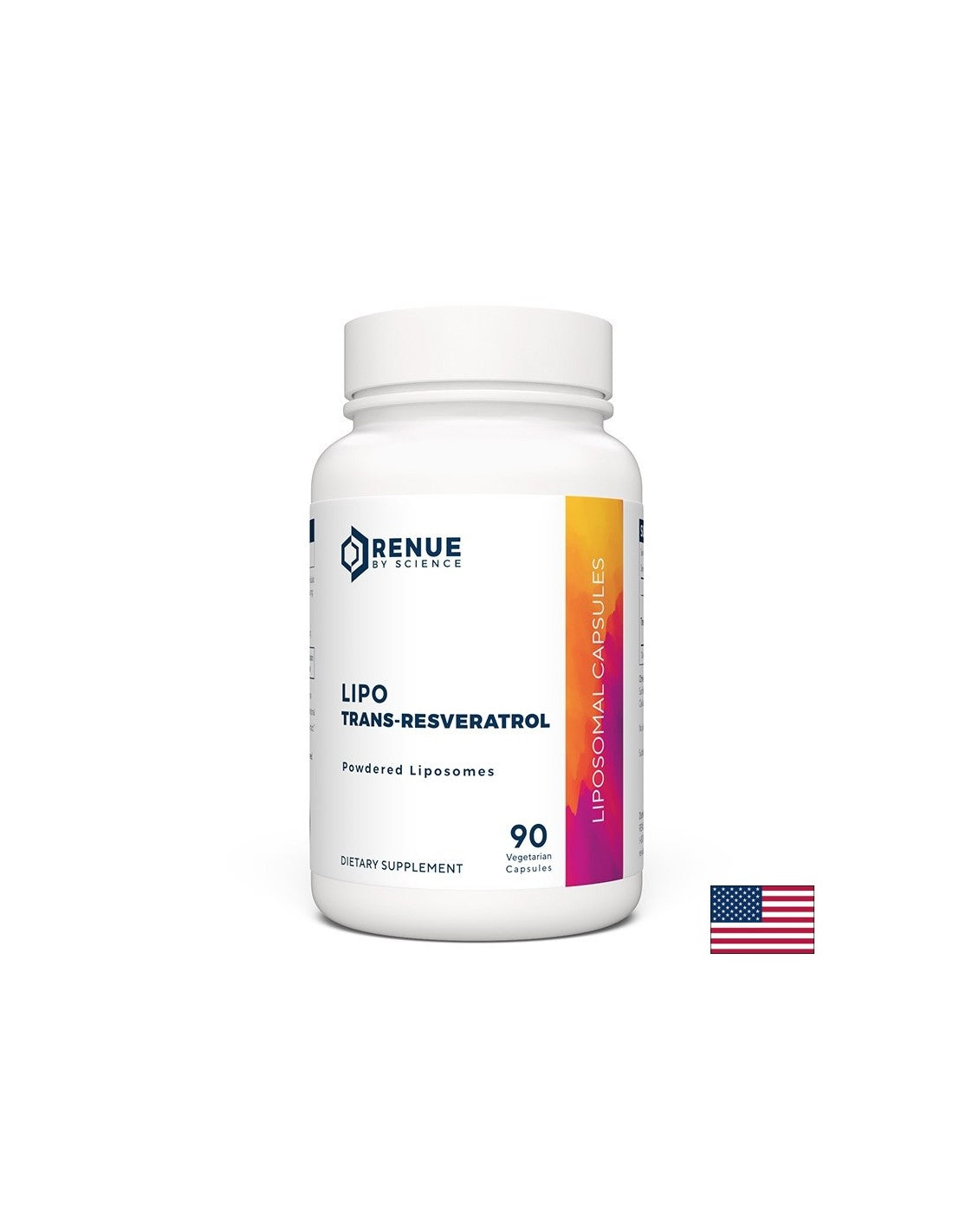 Trans -Resveratrol - Cuore sano e anti -invecchiamento - Liposomiale, altamente assorbente, 125 mg, 90 capsule per 3 mesi di assunzione
